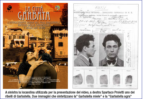 Città Garbata e Spartaco Proietti