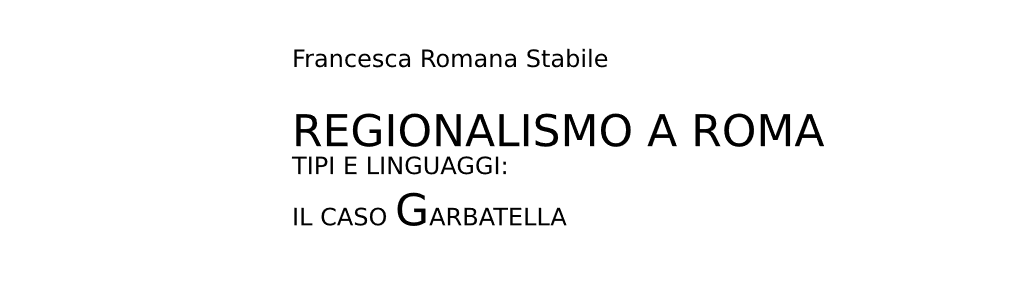 francesca romana stabile