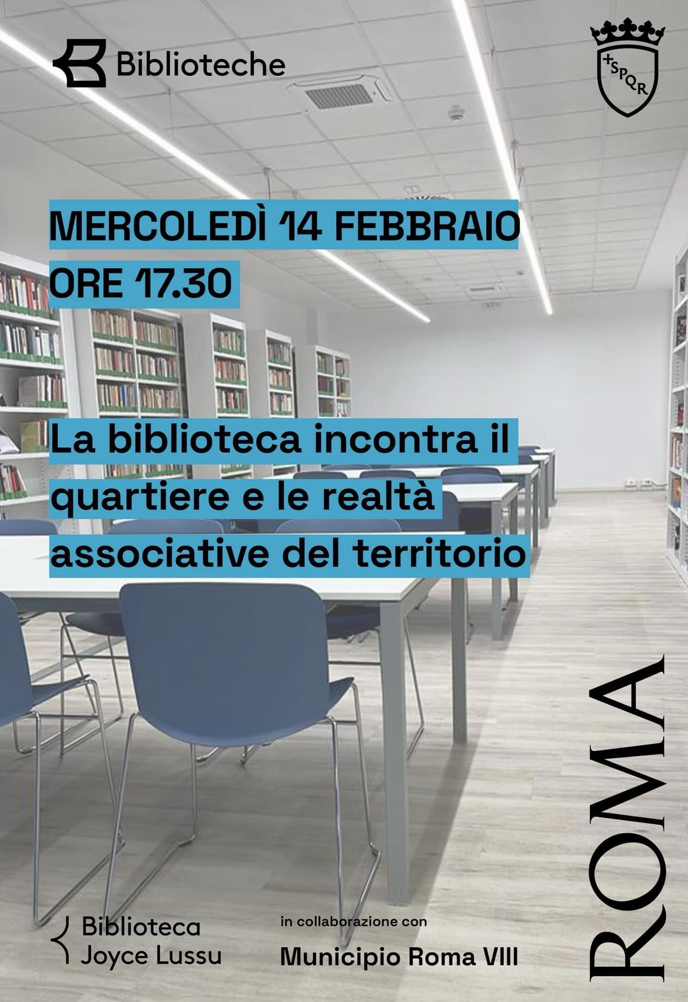 incontro associazioni alla biblioteca Lussu