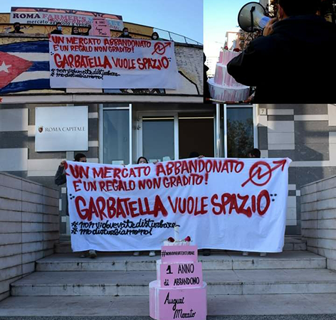 Striscioni mercato