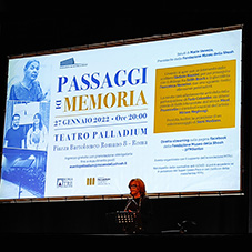Giorno della Memoria: la scrittrice Edith Bruck al Palladium IMG_20220127_203149