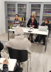 incontro associazioni biblioteca Lussu 14 02 2024